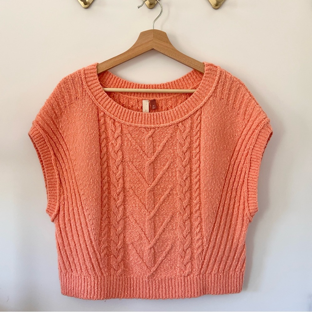 Peachy Pilcro Sleeveless Sweater